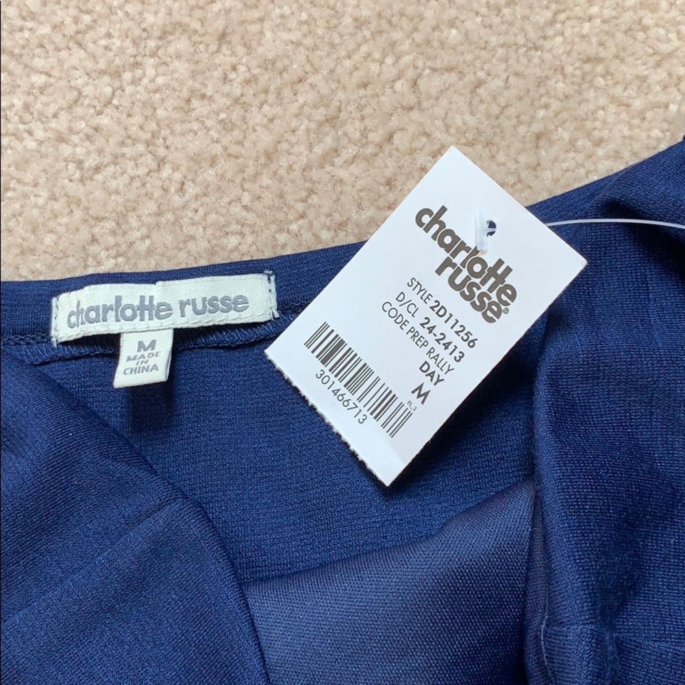 NWT Charlotte Russe strapless skater dress - Picture 4 of 6